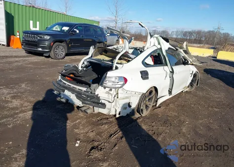 2017 BMW M4 from USA, damaged, VIN WBS3R9C34HA014091